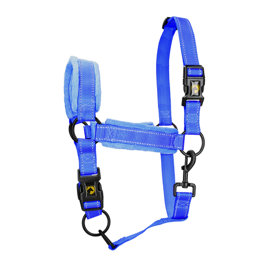 Excellent Superior Halfter Blau S – Hochwertiges, Weiches Nylon