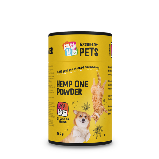 Excellent Pets Hemp One Pulver 250 g – Unterstützt Darmfunktion und Allgemeine Gesundheit
