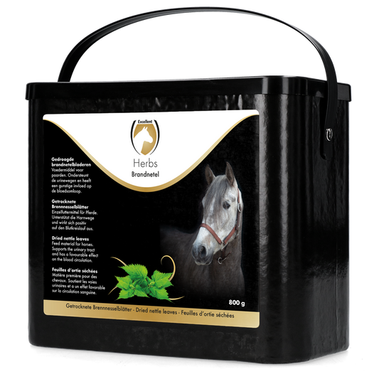 Excellent Horse Herbs Brennnessel 800 g – Unterstützt Nierenfunktion und Abwehrsystem