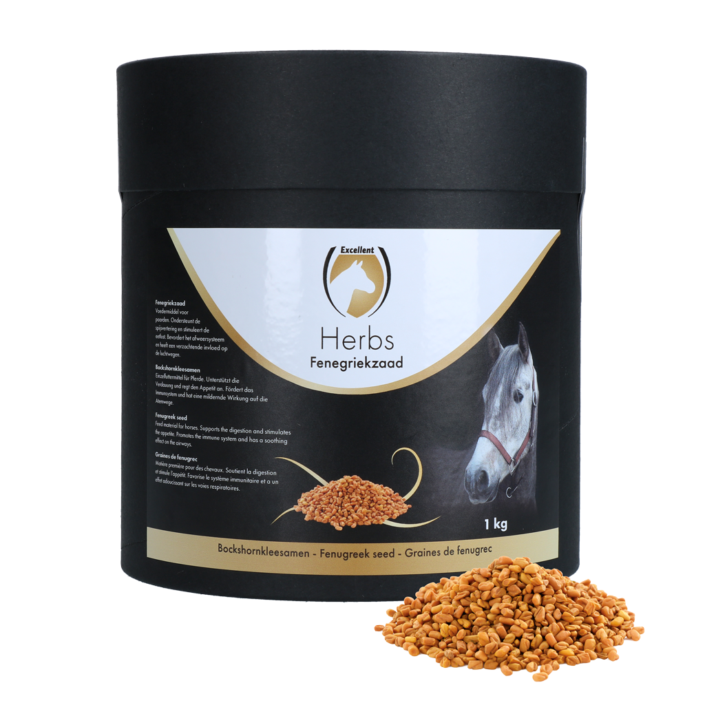 Excellent Horse Herbs Bockshornkleesamen 1 kg – Unterstützung Für Verdauung Und Immunsystem