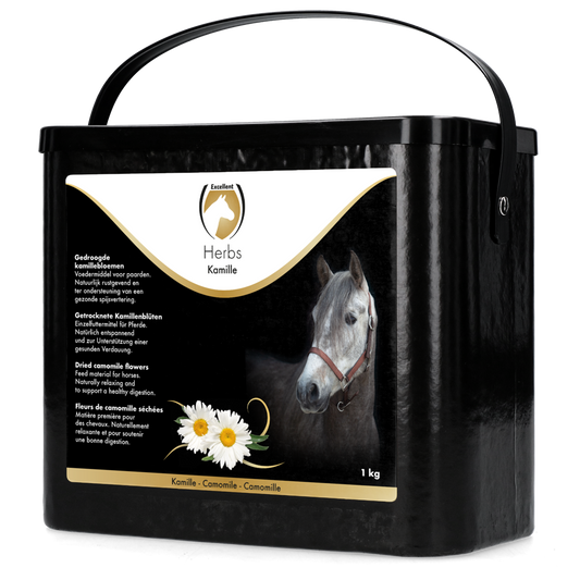 Excellent Horse Excellent Horse Herbs Kamille 1 kg – Unterstützt Entspannung und Verdauung