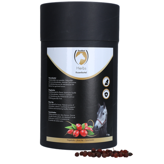 Excellent Horse Herbs Hagebutte 1 kg – Unterstützung Für Gesunde Hufe