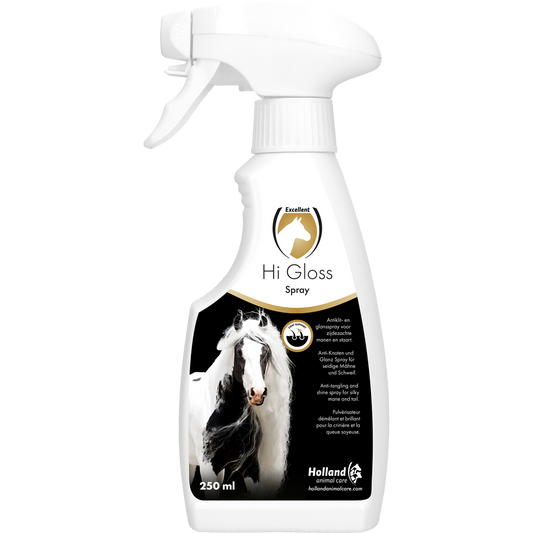 Excellent Horse Hi Gloss Spray 250 ml – Hochglänzender Effekt für Schweif und Mähne