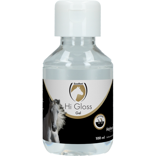 Excellent Horse Hi Gloss Gel 100 ml – Hochglänzendes Pflegegel für Schweif und Mähne
