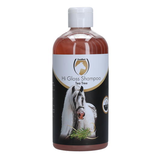 Excellent Horse Hi Gloss Shampoo Tea Tree 500 ml – Hinterlässt Schimmernden Glanz