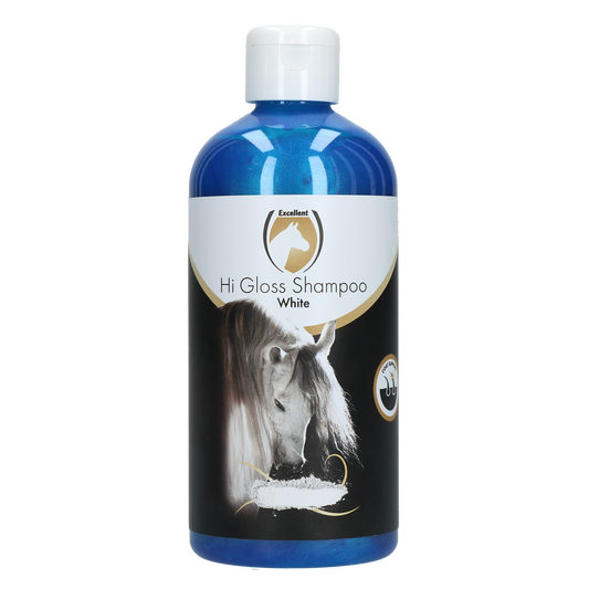 Excellent Horse Hi Gloss Shampoo Weiß 500 ml – Pflege Für Glänzendes Fell