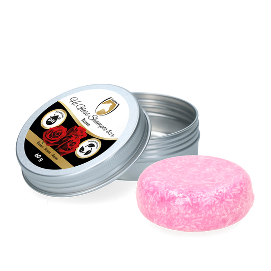 Excellent Horse Hi Gloss Shampoo Bar Rosen 60 g – Hochreinigend und Pflegend
