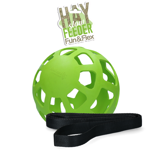 Hay Slow Feeder Fun & Flex Grün – Fördert Langsame Fressgewohnheiten
