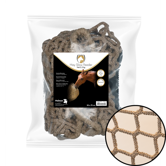 Hay Slow Feeder Netz 2,5 kg – Hochwertiges Heunetz Für Langsame Futteraufnahme
