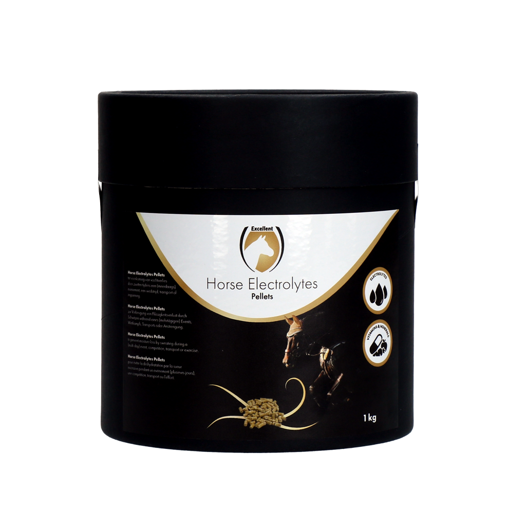 Excellent Horse Elektrolyte Pellets 1 kg – Optimale Flüssigkeitsversorgung für Pferde