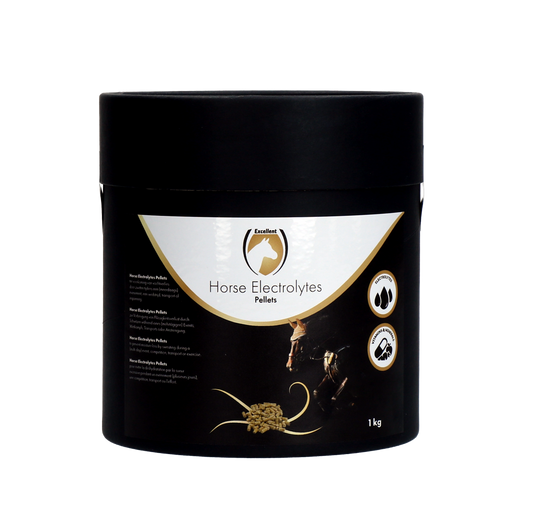 Excellent Horse Elektrolyte Pellets 1 kg – Optimale Flüssigkeitsversorgung für Pferde
