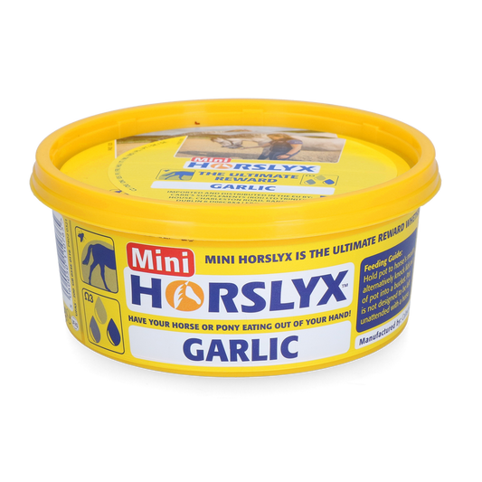 Horslyx Mini Knoblauch – Schmackhafter Leckstein für Pferde