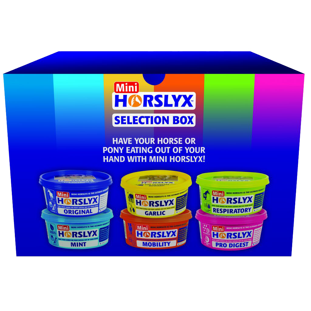 Horslyx Mini Auswahlbox 6 x 650 g – Leckere Pferdeleckerli Für Handfütterung