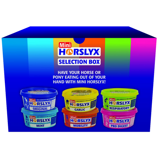 Horslyx Mini Auswahlbox 6 x 650 g – Leckere Pferdeleckerli Für Handfütterung