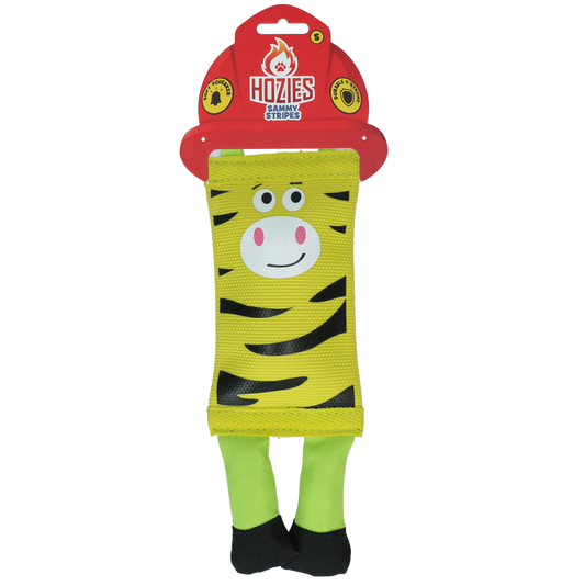 Hozies Sammy Stripes S – Extrem Strapazierfähiges Spielzeug für Zähe Hunde