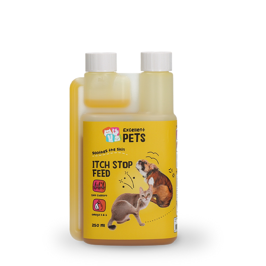 Excellent Pets Juckreizstopp-Futter 250 ml – Unterstützt Gesunde Haut und Glänzendes Fell