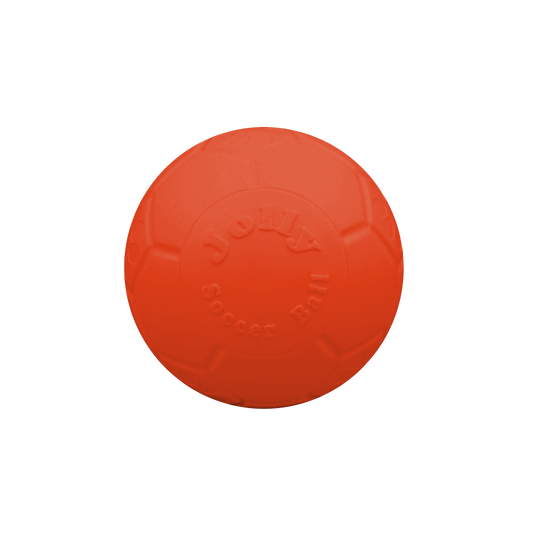 Jolly Fußball Ball Orange XXS – Bissfestes Jollyflex-Material