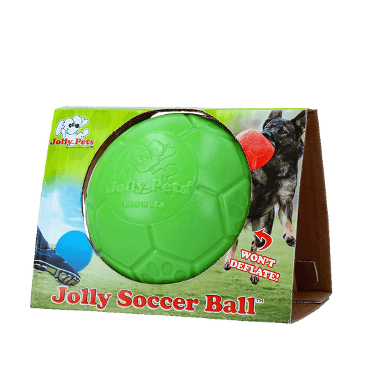 Jolly Jolly Soccer Ball Grün S – Bissfestes Material Für Aktives Spiel