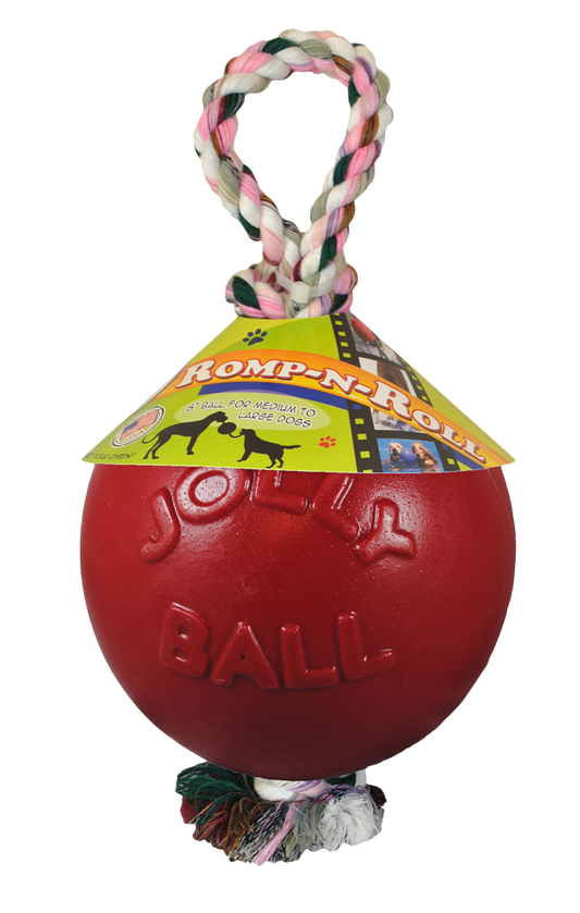 Jolly Romp-n-Roll Rot M – Ideal Zum Apportieren Und Zahnpflege
