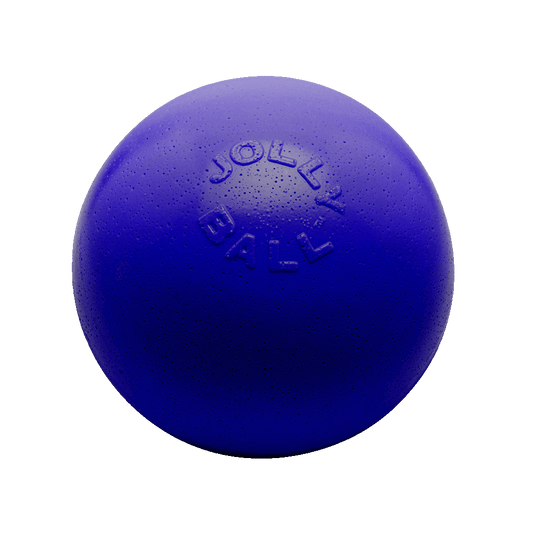 Jolly Bounce-n Play Blau M – Langlebiger Schwimmender Murmelball für Hunde