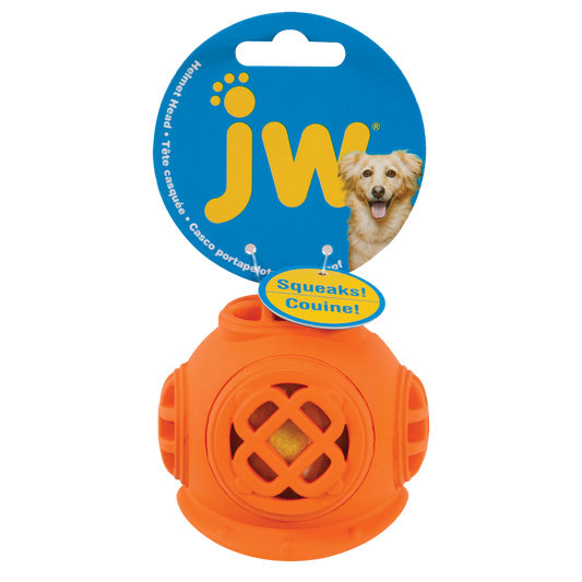 JW Helmet Heads Diver – Robustes Hundespielzeug Mit Gummihelm