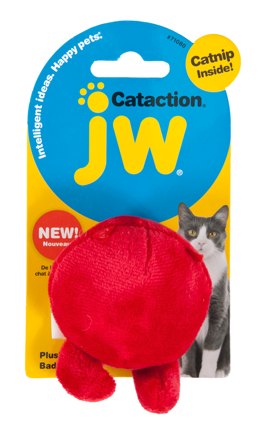 JW Cataction Pluche Bad und Good Cuz – Weiches Catnip Spielzeug für Katzen