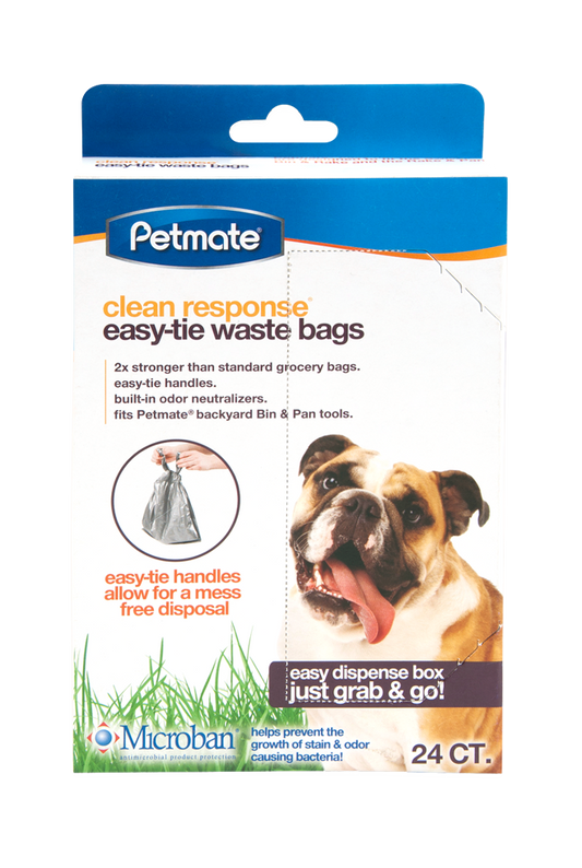 Petmate Clean Response Easy-Tie Kotbeutel – 2x Stärker und Einfach Zu Binden