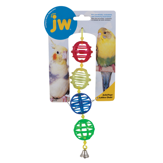 JW Activitoy Lattice Chain – Buntes Spielzeug Für Sittiche