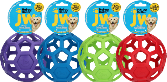 JW Hol-ee Roller Jumbo - Strapazierfähiges Design für Apportierspiele