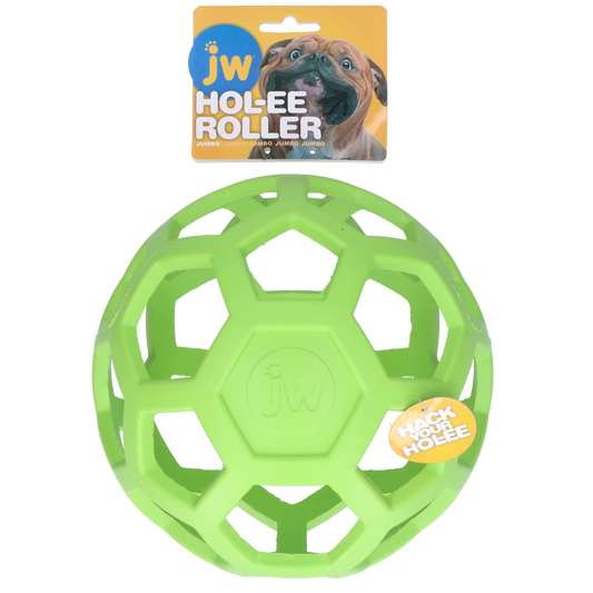 JW Hol-ee Roller Jumbo Grün – Strapazierfähiges Design für Apportierspiele