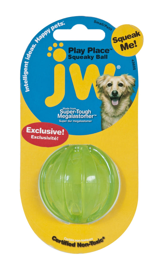 JW Squeaky Ball S – Unwiderstehlicher Erdnussbutterduft