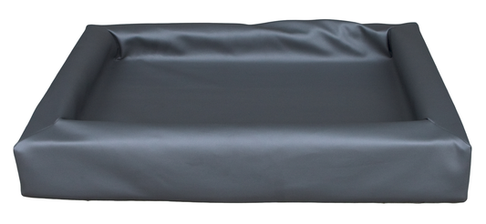 Lounge Hundebett XL 100 x 120 cm – Allergikerfreundliches PU Leder