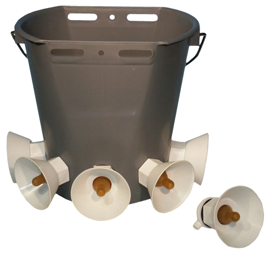 Lambar Komplett 2-Seiten 5 Sauger mit Protektor – Langlebige Sauger für Optimalen Halt