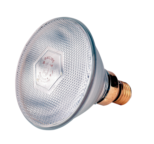 Sparlampe 175 W - Weiß