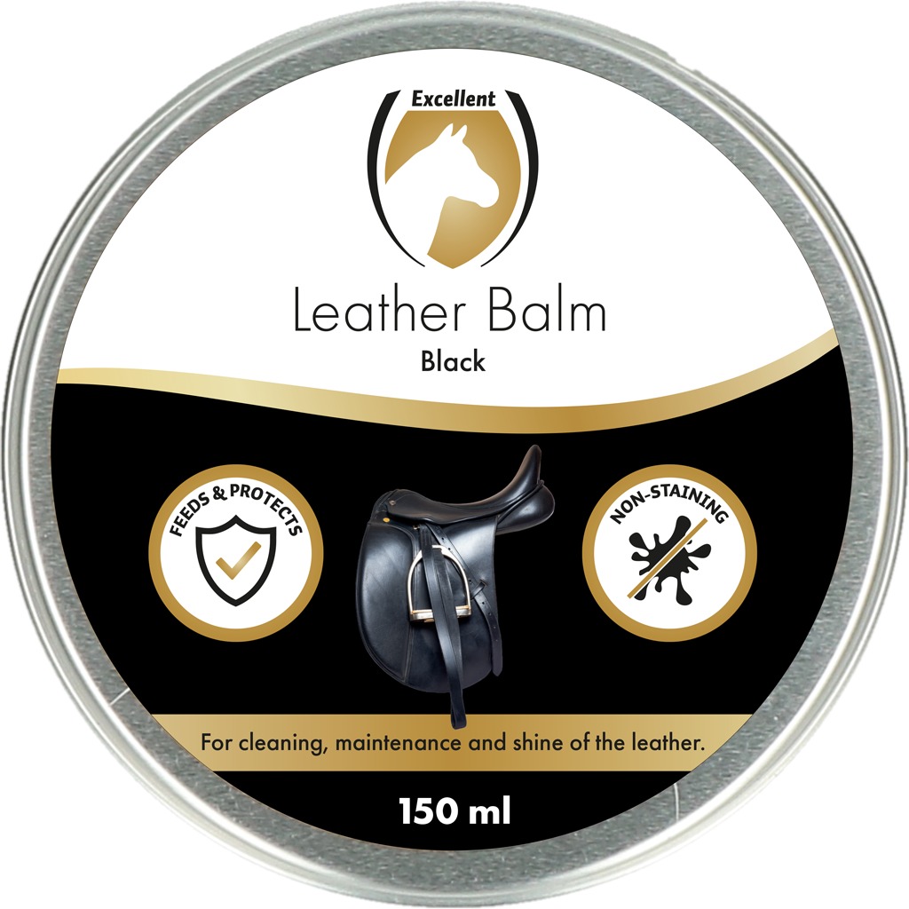 Excellent Leder & Sattel Balm Naturell Schwarz – Ideale Pflege Für Alle Lederarten
