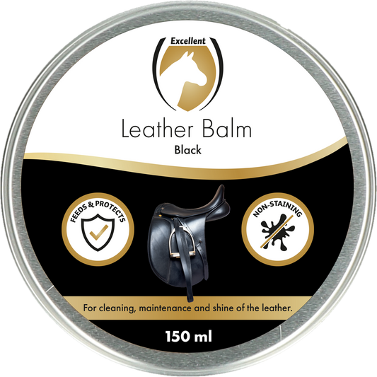 Excellent Leder & Sattel Balm Naturell Schwarz – Ideale Pflege Für Alle Lederarten