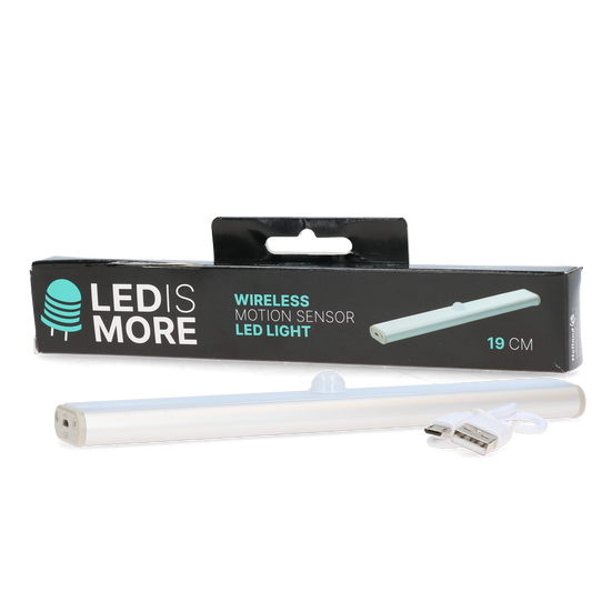 LED Ist Mehr LED Lampe 19 cm – Kabellose Beleuchtung Mit Bewegungssensor