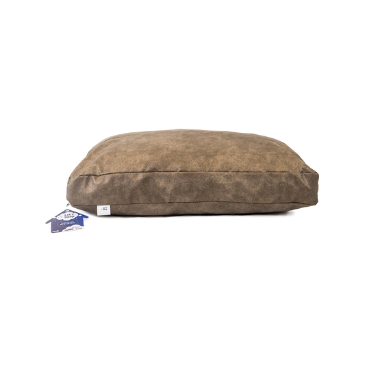 Let's Sleep Plush Pillow Hundebett L Taupe – Weiches Und Dickes Hundebett