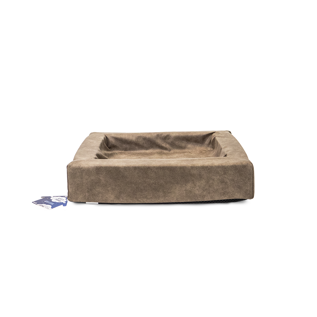 Let's Sleep Comfy Cushion Hundekorb M Taupe – Bequemes Nickerchen Für Ihren Hund