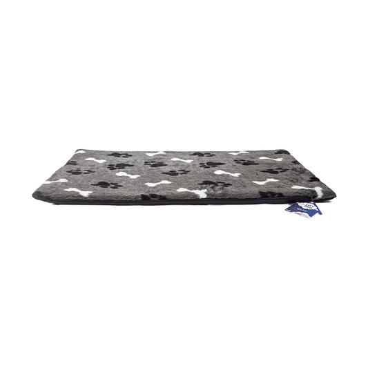 Let's Sleep Fluffy Floor Plüschkissen L Anthrazit – Extra Weiche Schaumstofffüllung