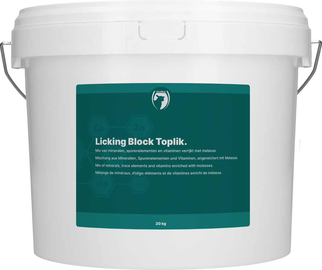 Excellent Leckeimer Toplik (Schaf/Lamm) 20 kg – Ausgewogene Vitamin- und Mineralstoffergänzung