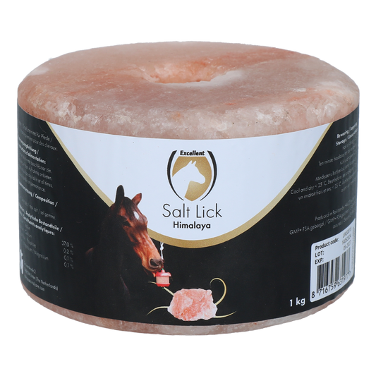 Excellent Horse Salzleckstein Himalaya 1 kg – Reich an Mineralien und Spurenelementen