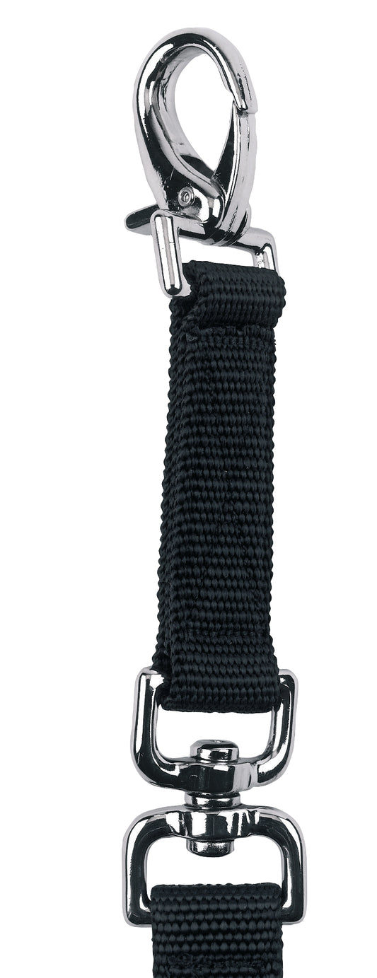 Longierleine Lux Schwarz Mit Karabiner – Robuste 7,5 Meter Länge