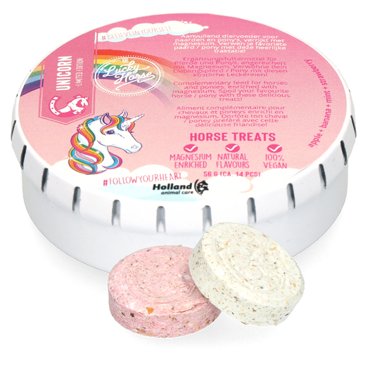 Lucky Horse Unicorn Pferdeleckerlis – 100 Prozent Vegane Belohnung mit Natürlichen Aromen