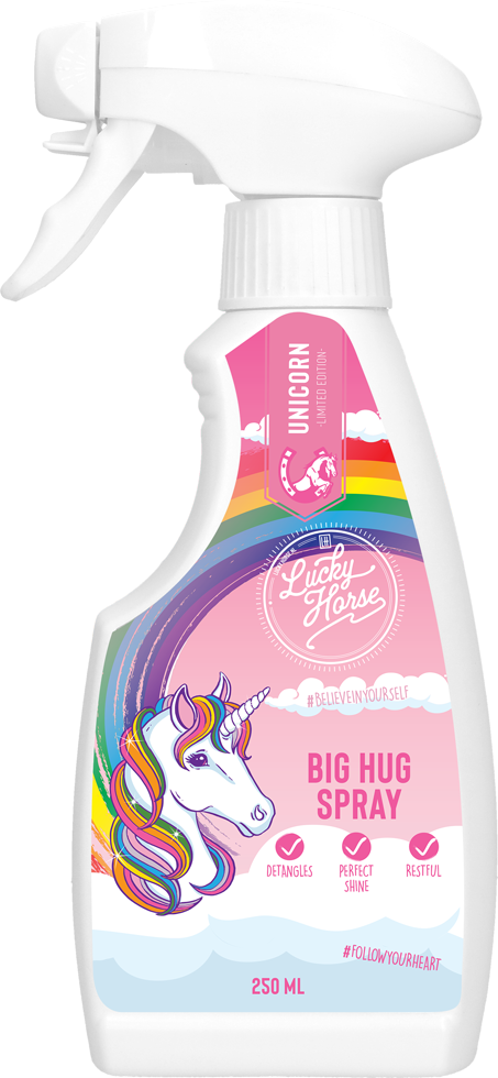 Lucky Horse Unicorn Kuschelspray – Entspannender Lavendelduft und Perfekter Entwirrer