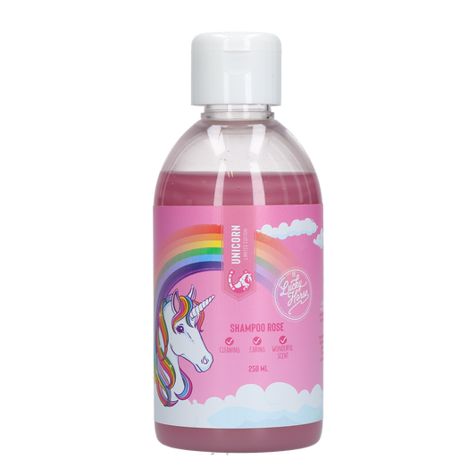 Lucky Horse Unicorn Shampoo Rose 250 ml – Sanfte Reinigung für Pferdehaare