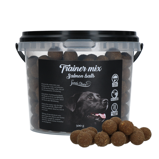 Luna's Choice Trainer Mix Lachsbällchen – Hoher Fleischanteil und Glutenfrei