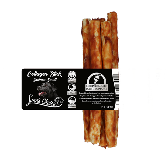 Luna's Choice Collagen Chews Stick Lachs S – Unterstützt Gelenke Und Haut
