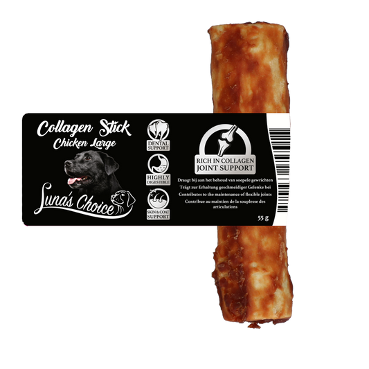 Luna's Choice Kollagen Kau-Sticks Huhn L – Unterstützt Gelenke Und Hautpflege