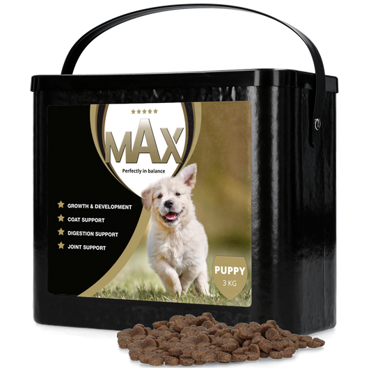 Max Puppy 3 Kg – Vollständig Ausgewogenes 5-Sterne-Futter für Welpen